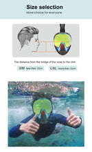 Load image into Gallery viewer, SMACO Full Face Snorkel Mask
