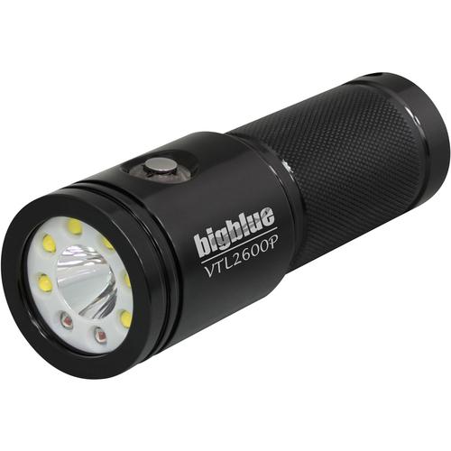 BigBlue VTL2600P - 2600 Lumen Dual-Beam Video/Tech Dive Light